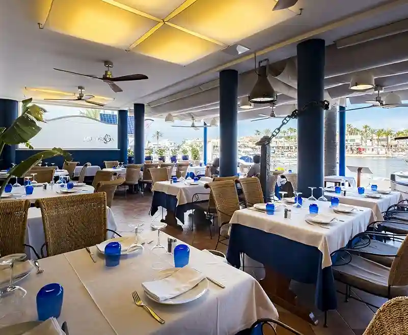 aquarium calan bosch restaurant