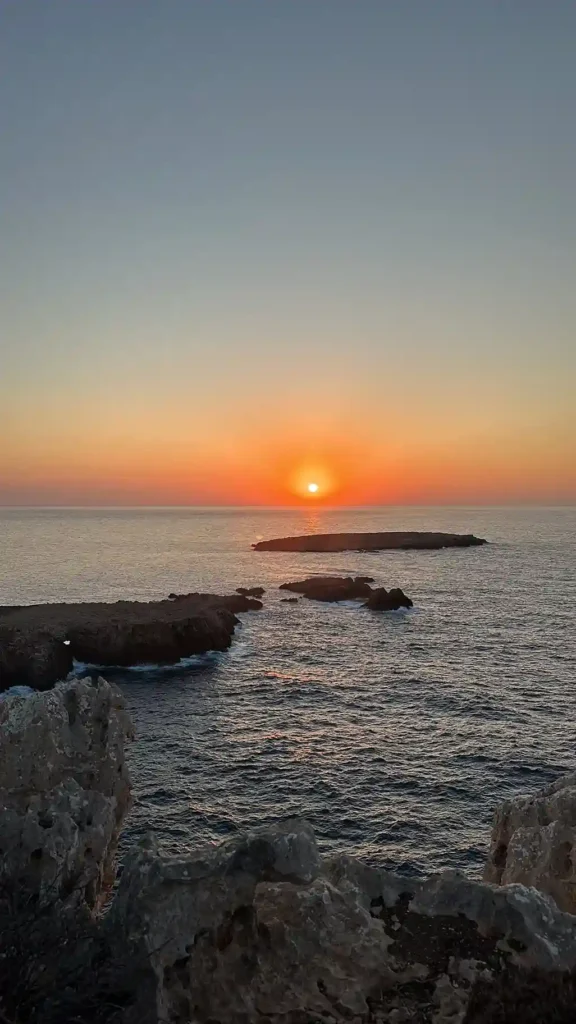 cavalleria lighthouse sunset menorca
