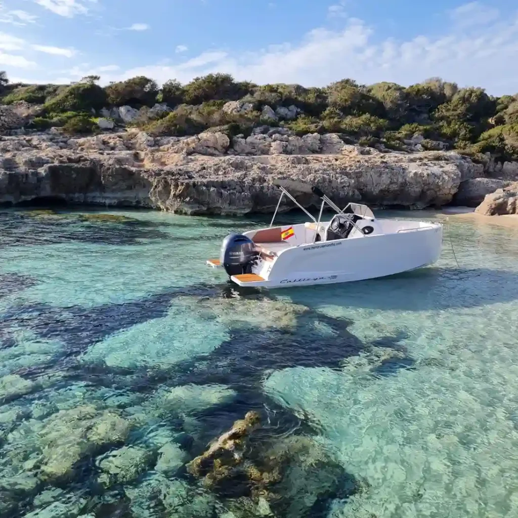 Menorca en lancha
