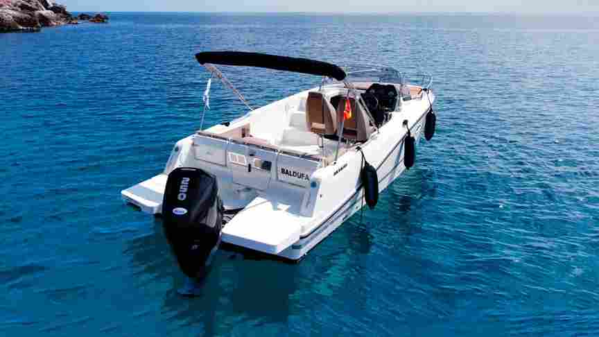 rent a boat in Menorca