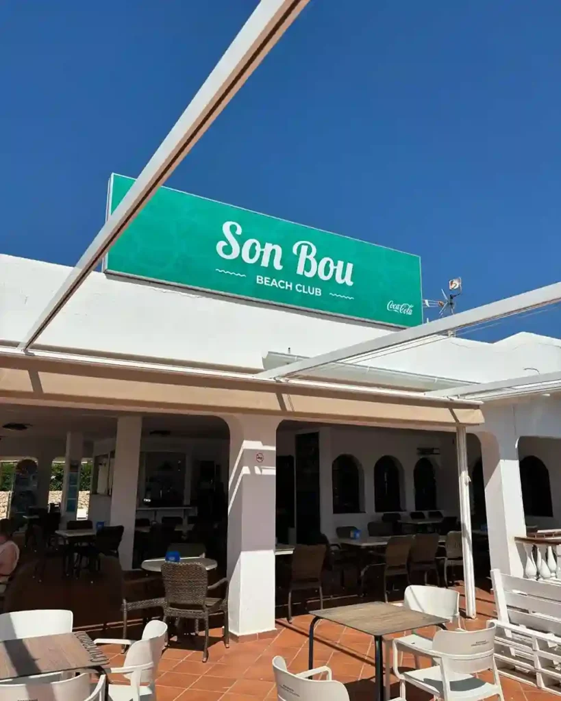 son bou beach club menorca