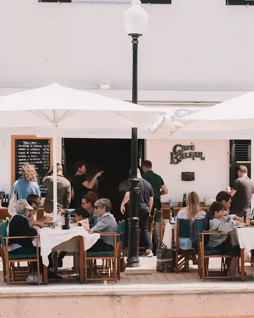 cafe balear restaurant ciutadella port