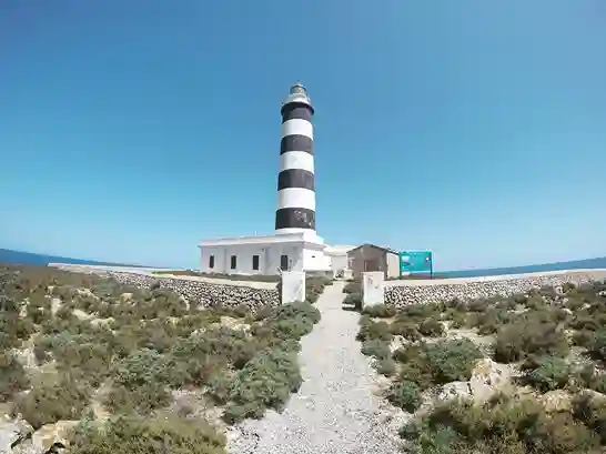 isla de laire lighthouse menorca