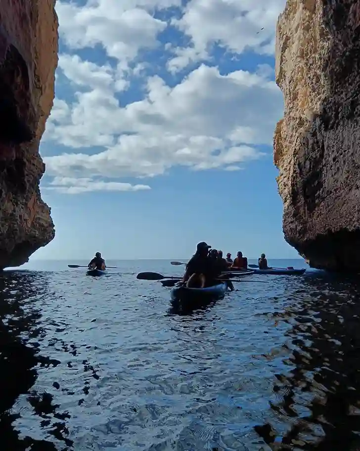 kayak es canutells menorca