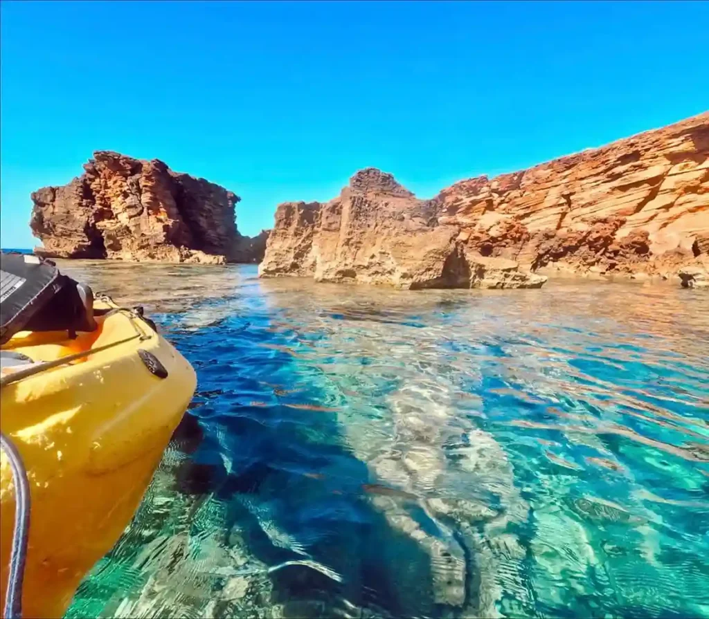 kayak hire menorca