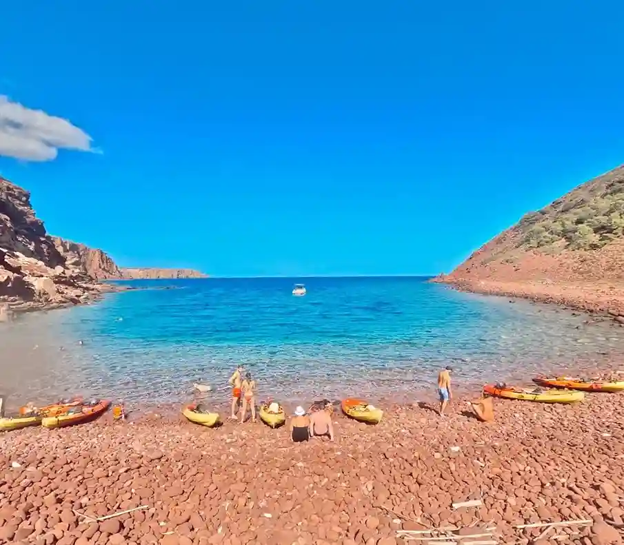 kayak nord menorca