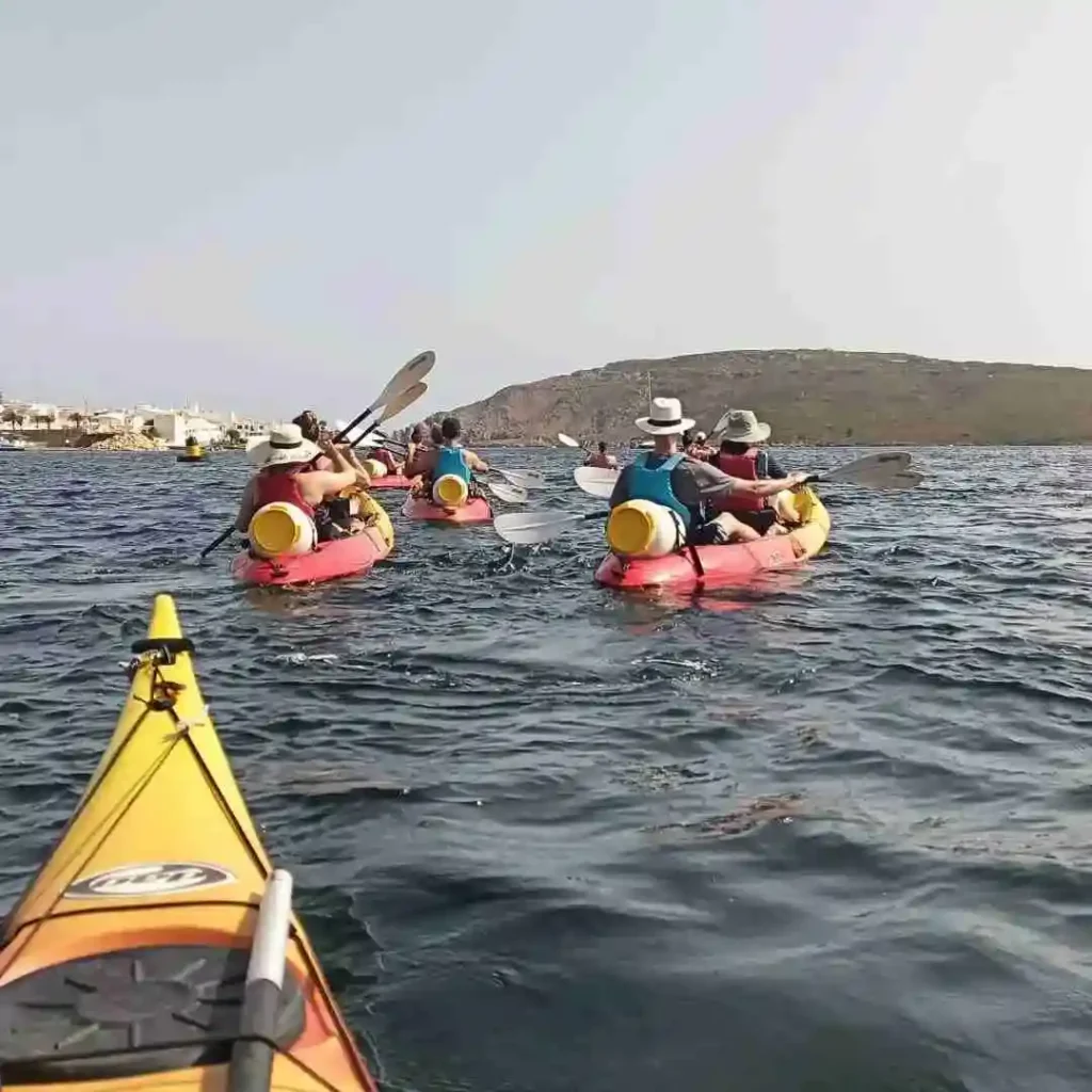 rent kayak fornells menorca