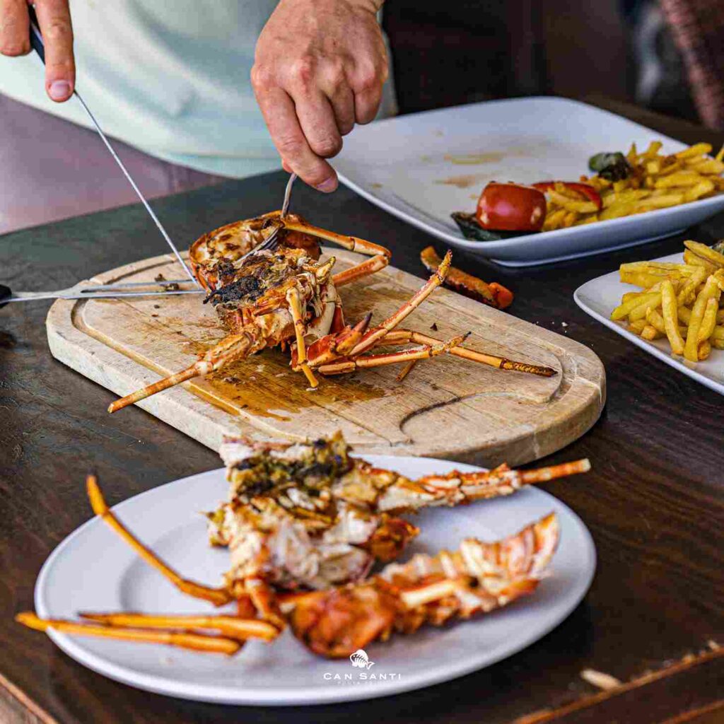 restaurant can santi punta prima menorca