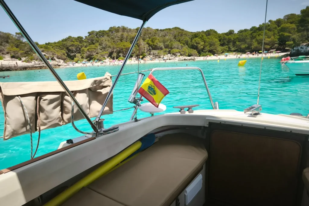 menorca boat trip