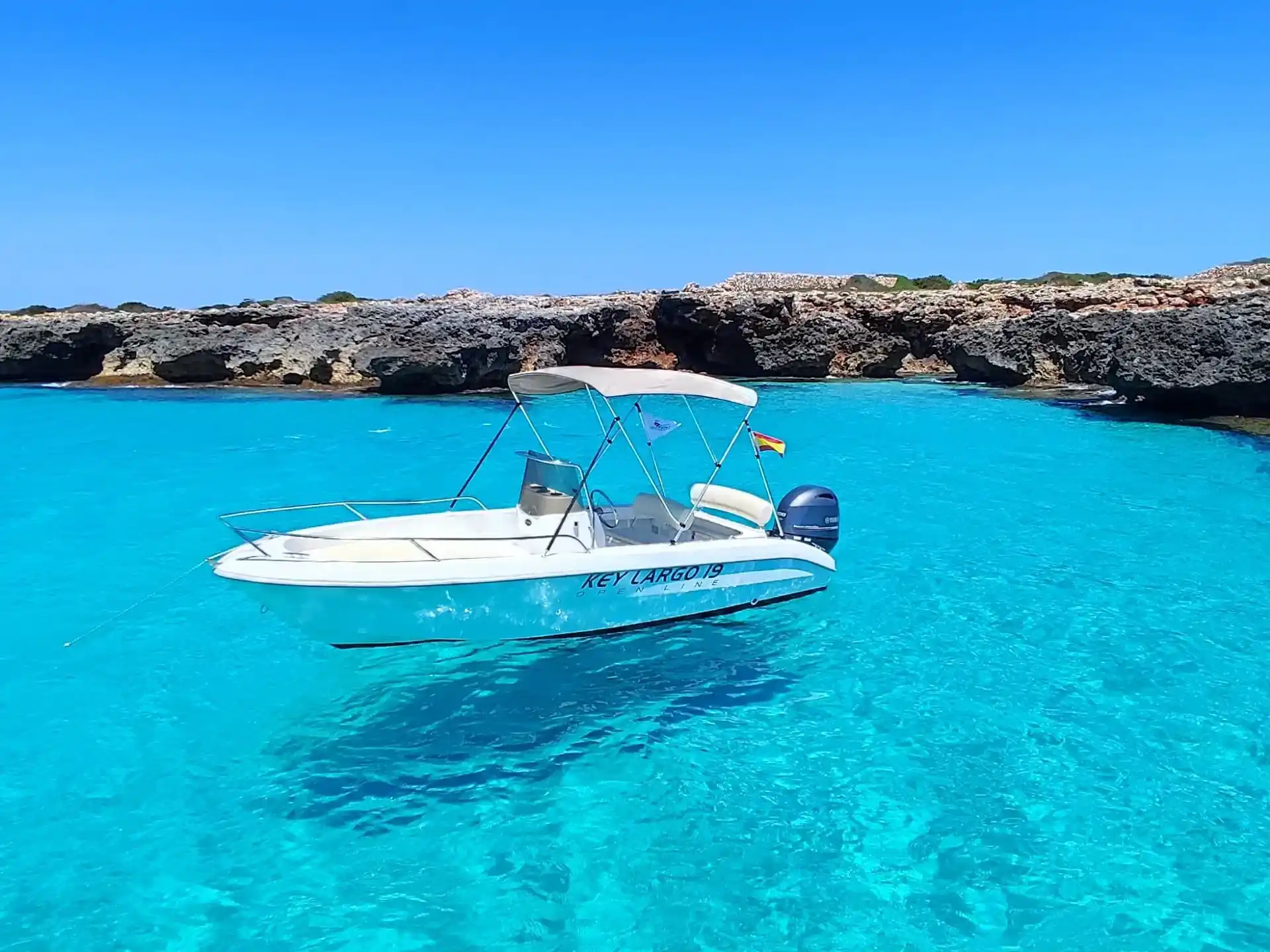 boat rental fornells menorca