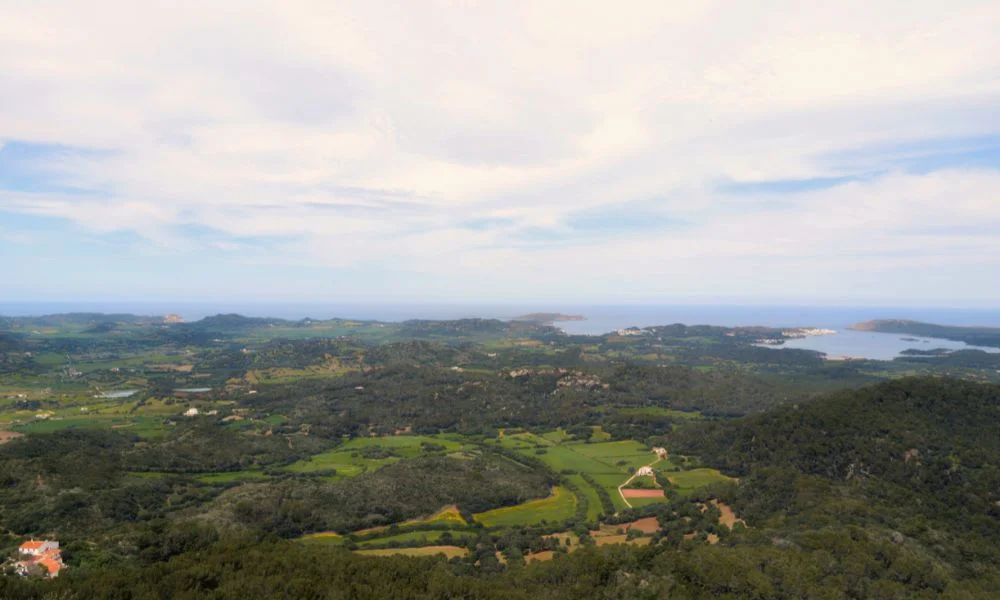 vistas monte toro menorca