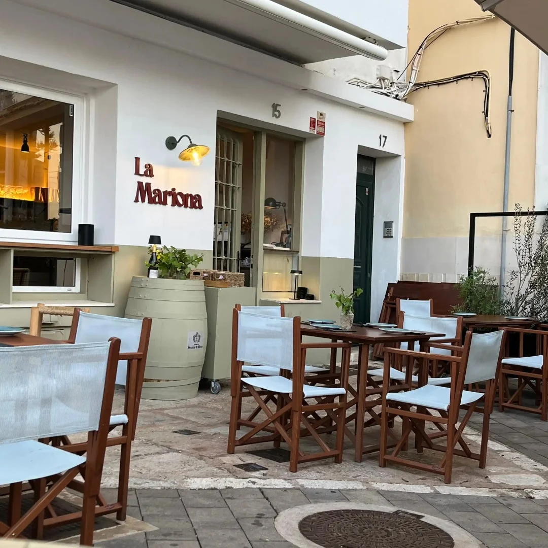 La Mariona Mao restaurant Menorca